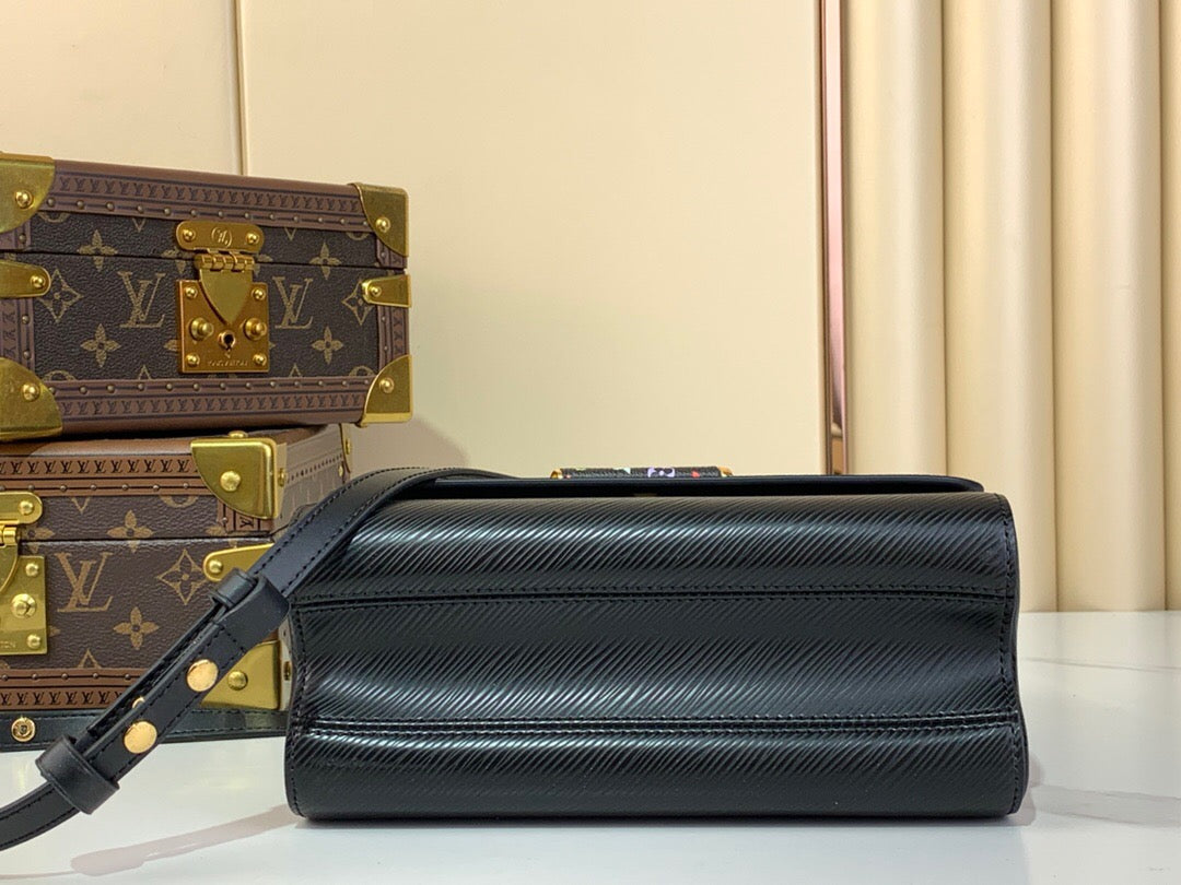 A Symphony of Quilted Elegance and Metallic Grace