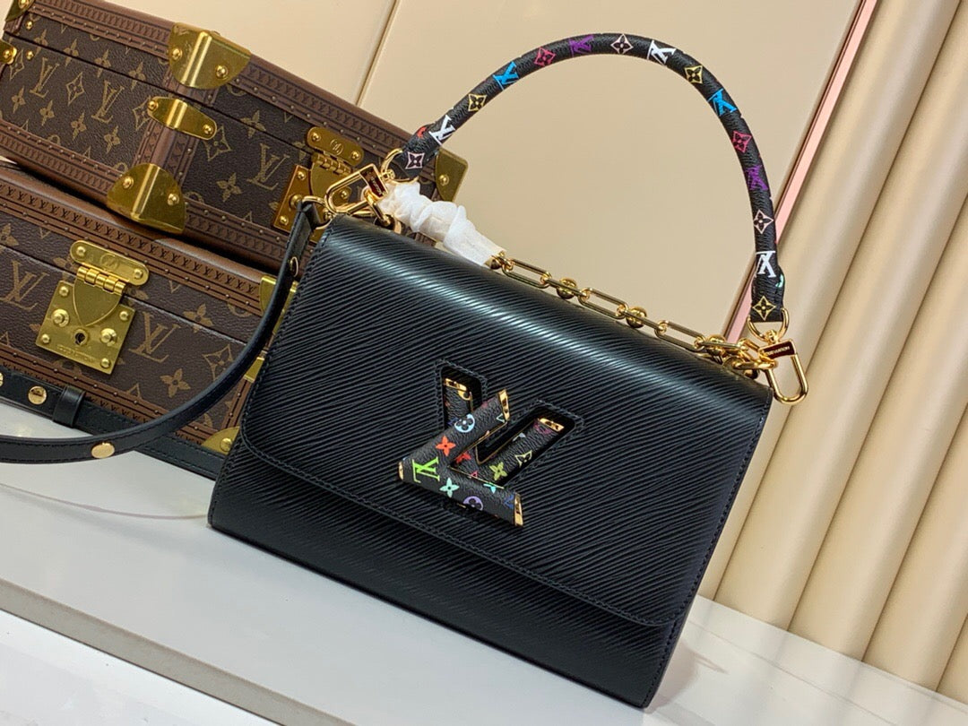 A Symphony of Quilted Elegance and Metallic Grace