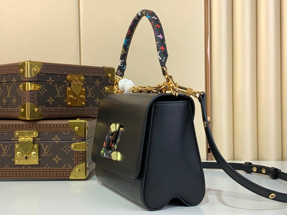 A Symphony of Quilted Elegance and Metallic Grace